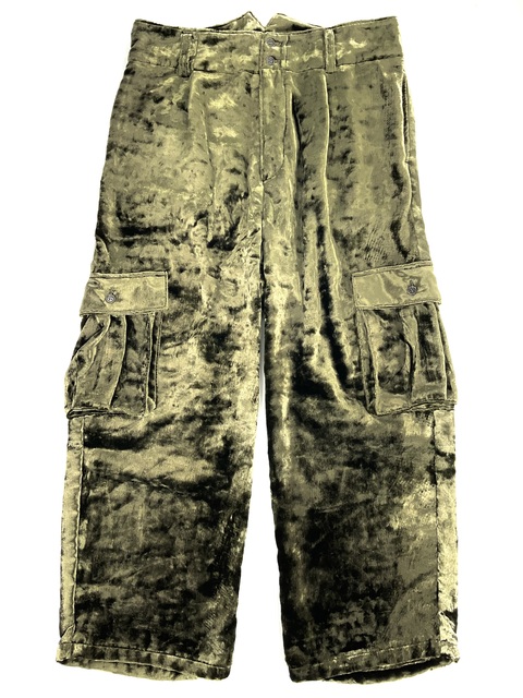 [Share Spirit] VELVET CARGO PANT-1