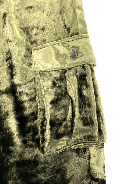 [Share Spirit] VELVET CARGO PANT-3
