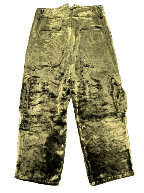 [Share Spirit] VELVET CARGO PANT-5
