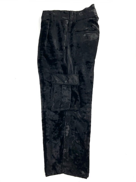 [Share Spirit] VELVET CARGO PANT-7