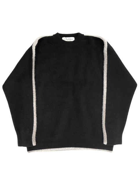 [Share Spirit] FELT CASHMERE KNIT-1