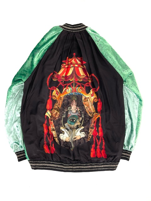 [Share Spirit] VELVET SOUVENIR JACKET-4