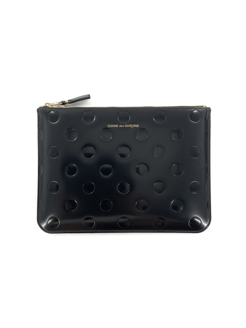 [WALLET COMME des GARÇONS] DOTS EMBOSSED-1