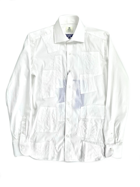 [JUNYA WATANABE MAN×LUIGI BORRELLI] PATCHWORK SHIRT-1