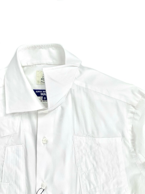[JUNYA WATANABE MAN×LUIGI BORRELLI] PATCHWORK SHIRT-3