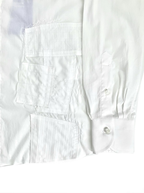 [JUNYA WATANABE MAN×LUIGI BORRELLI] PATCHWORK SHIRT-4
