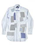 [JUNYA WATANABE MAN × GUY ROVER] PATCHWORK SHIRT-1