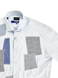 [JUNYA WATANABE MAN × GUY ROVER] PATCHWORK SHIRT-3