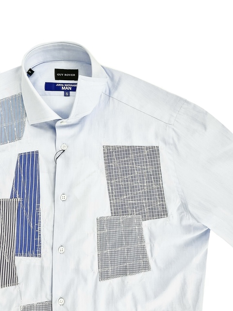 [JUNYA WATANABE MAN × GUY ROVER] PATCHWORK SHIRT-3