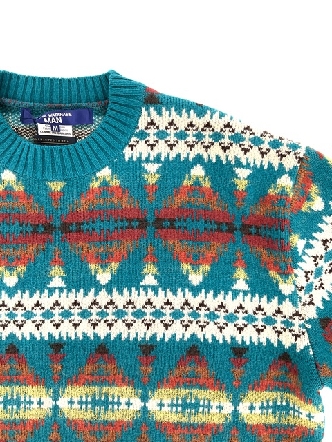 ［JUNYA WATANABE MAN × PENDLETON］Mohair Jacquard Knit-3