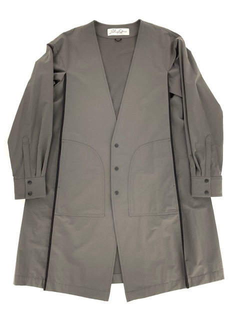 STRETCH LONG CARDIGAN-1