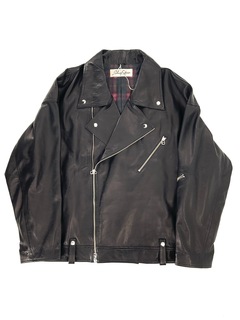 ［Share Spirit］Sheep Leather Riders Jacket - SHARE SPIRIT