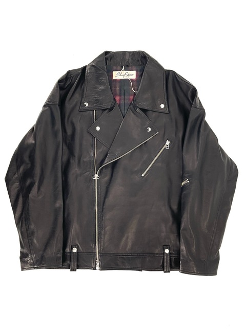 ［Share Spirit］Sheep Leather Riders Jacket-1