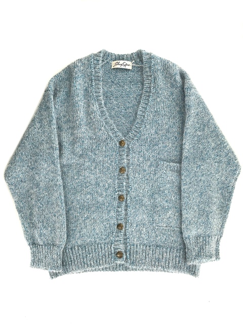 PORTMIX MOHAIR LAME CARDIGAN-1