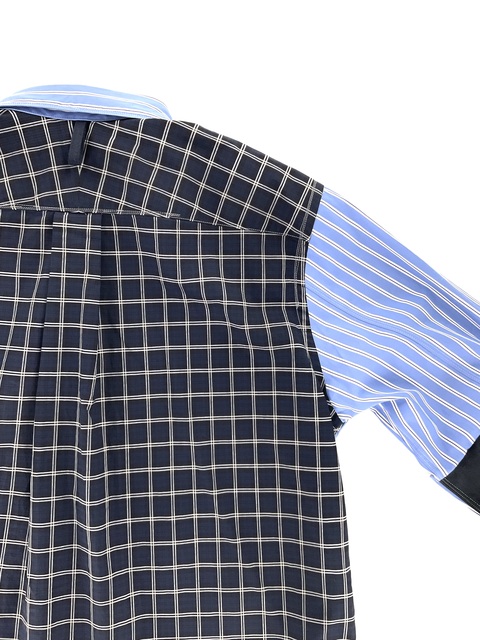 STRIPE & PLAID SHIRT-5