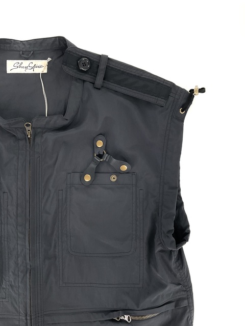 TAFFETA VINTAGE TUMBLER VEST-3