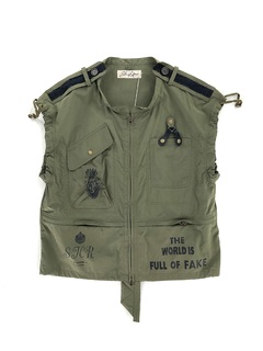 TAFFETA VINTAGE TUMBLER VEST - SHARE SPIRIT