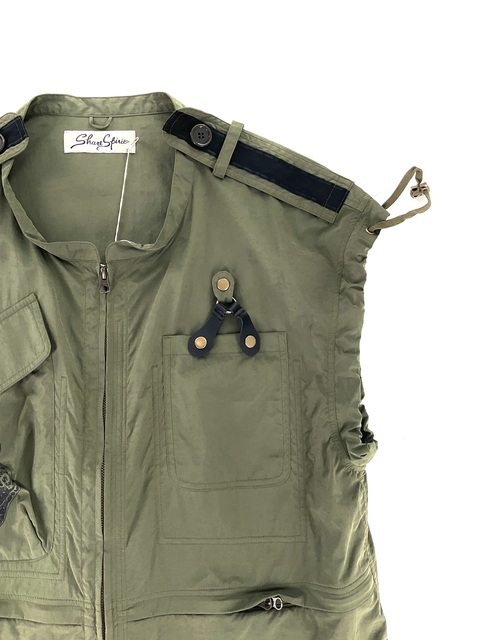 TAFFETA VINTAGE TUMBLER VEST-3