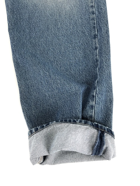 TURNED BACK WAIST DENIM-2