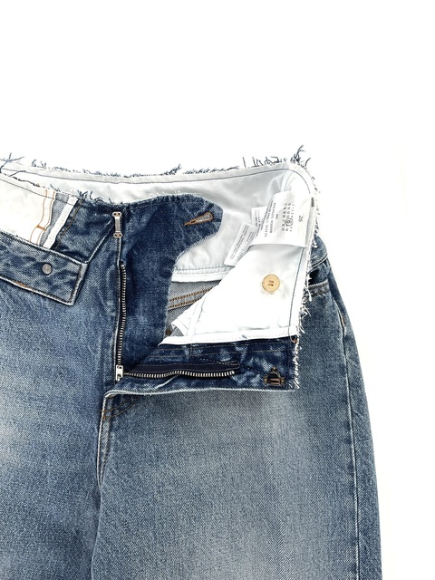 TURNED BACK WAIST DENIM-3