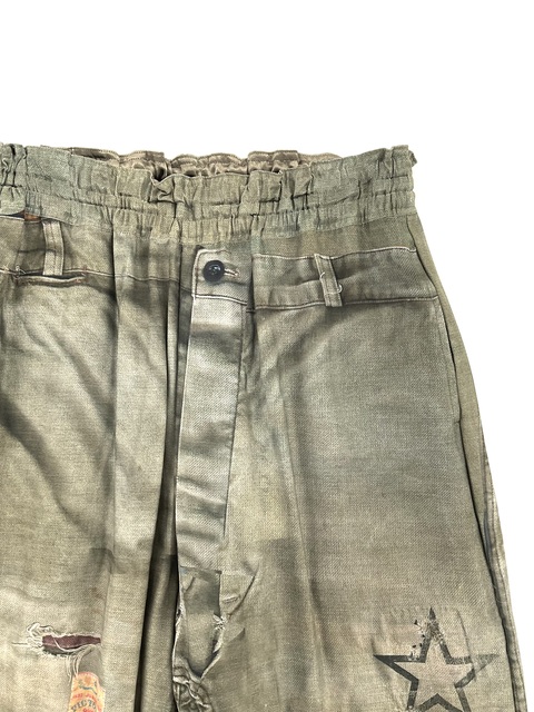 SILK BAMBOO INKJET PANT-4