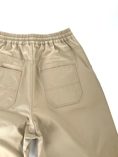 COTTON GABARDINE SHORTS-5