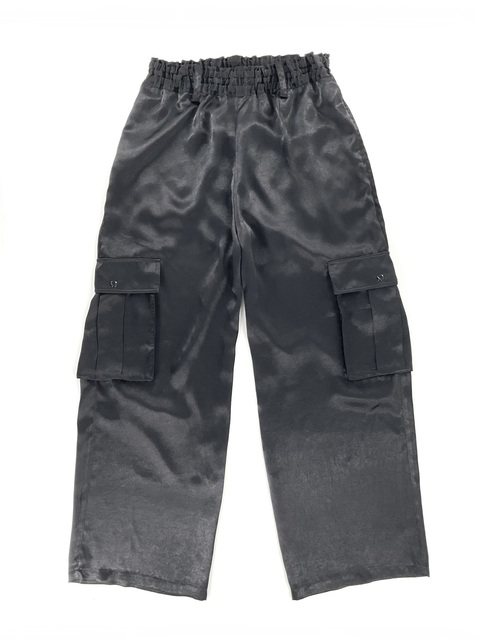 SATIN CARGO PANT-1