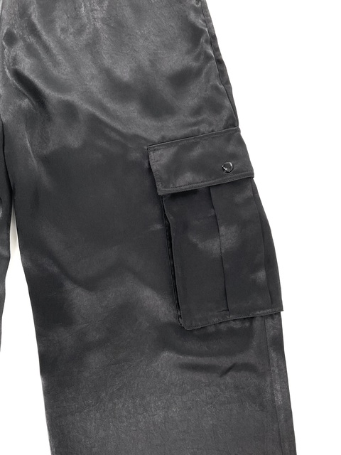 SATIN CARGO PANT-2