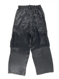 SATIN CARGO PANT-4