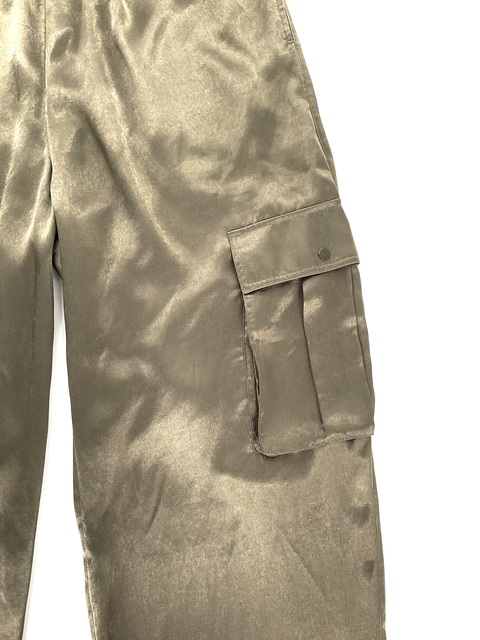SATIN CARGO PANT-2