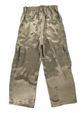 SATIN CARGO PANT-4