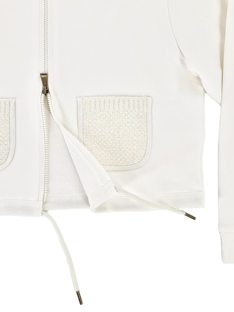 MAGLIA APERTA CON ZIP-2