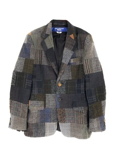 WOOL PATCHWORK JACKET - JUNYA WATANABE MAN