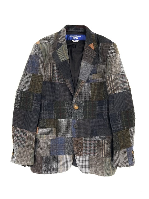 WOOL PATCHWORK JACKET-1