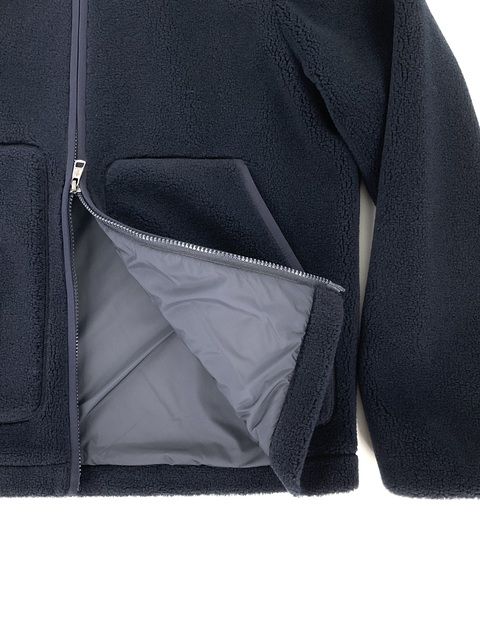 FELPA APERTA CON ZIP-2